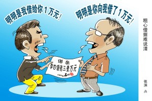 写借条的常见注意事项