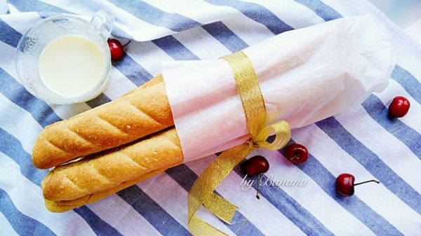 豆渣红糖棍子面包