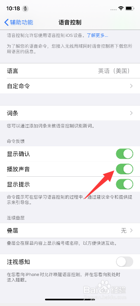 iphone11怎么开启语音控制播放声音