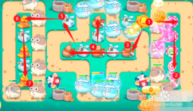 保卫萝卜4喜乐月饼节第5关攻略