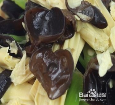 木耳炒腐竹怎么做