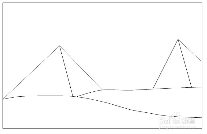 flash如何绘制一个金字塔的场景