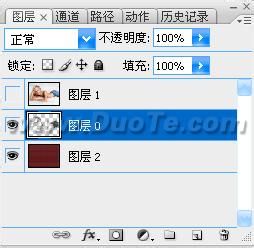 PS合成照片实例:把美女放到红砖墙里