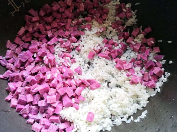 紫薯粥电压力锅版