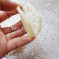 香炸藕盒的制作