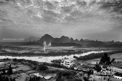 实战经验:PS怎样给霞光图片增加耶稣透射光