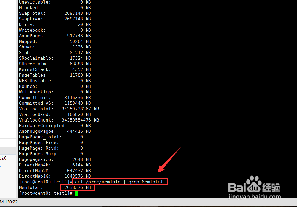 linux查看内存