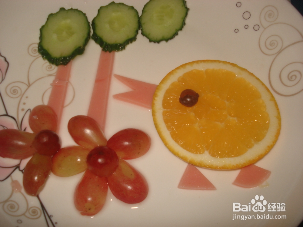 宝宝创意水果餐