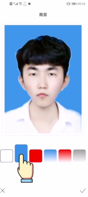 证件照背景怎么换?