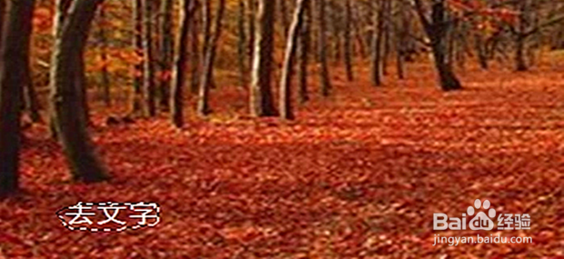 如何用PS如何去掉图片中的文字