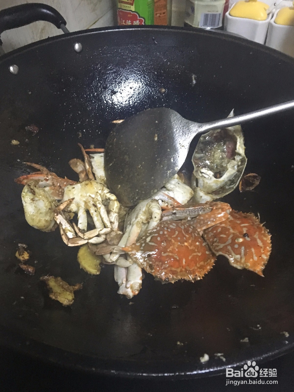 家常菜——炒花蟹