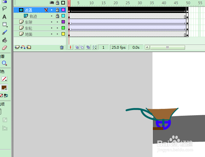 FLASH小车不倒一直推