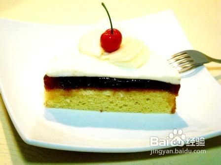 樱桃酱奶油慕斯