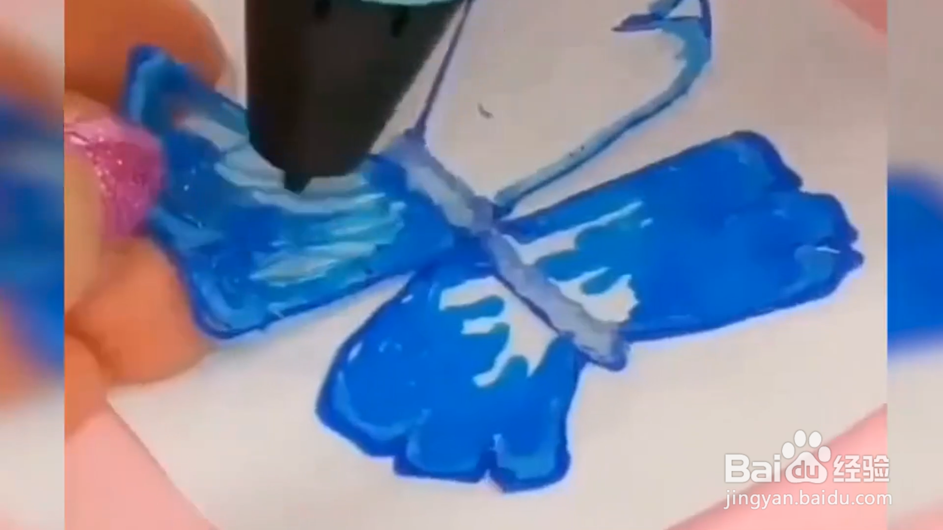 如何用3D打印笔制作水晶鞋