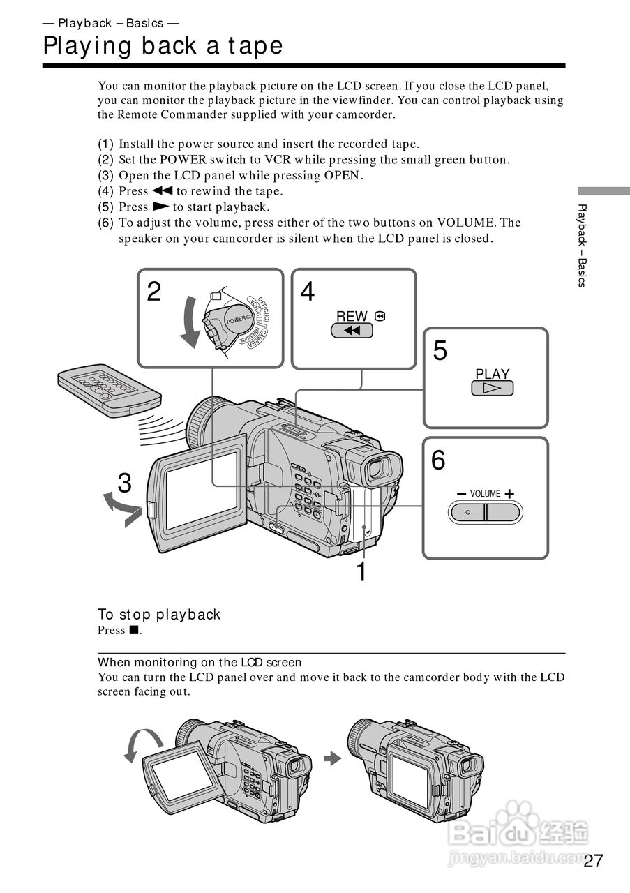 索尼DCR-TRV828数码摄像机说明书:[3]