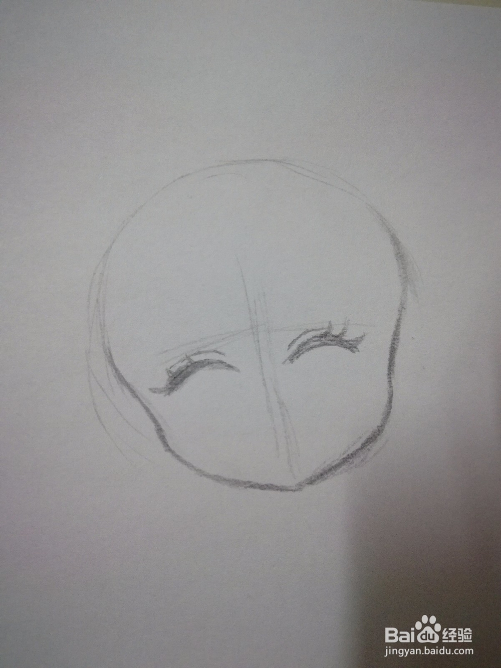 动漫人物头部和五官线稿手绘教程
