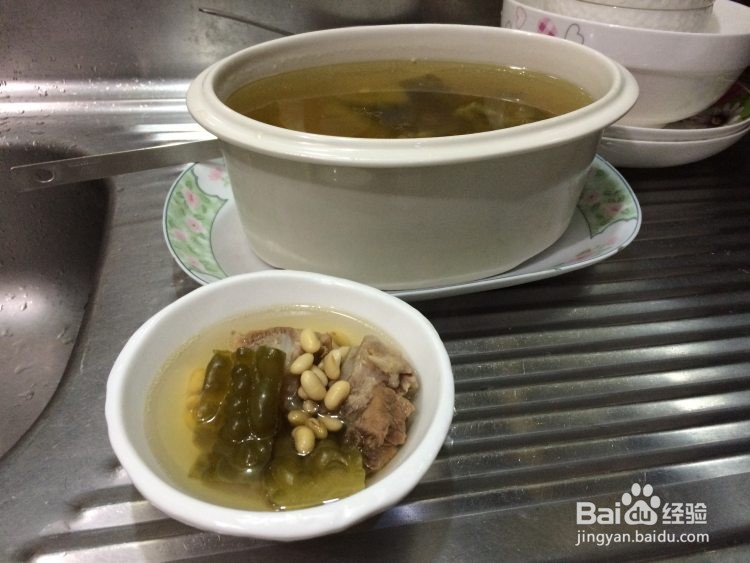 苦瓜黄豆排骨汤怎么煲