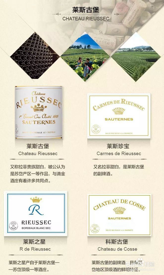 详解拉菲葡萄酒全系,不同之处