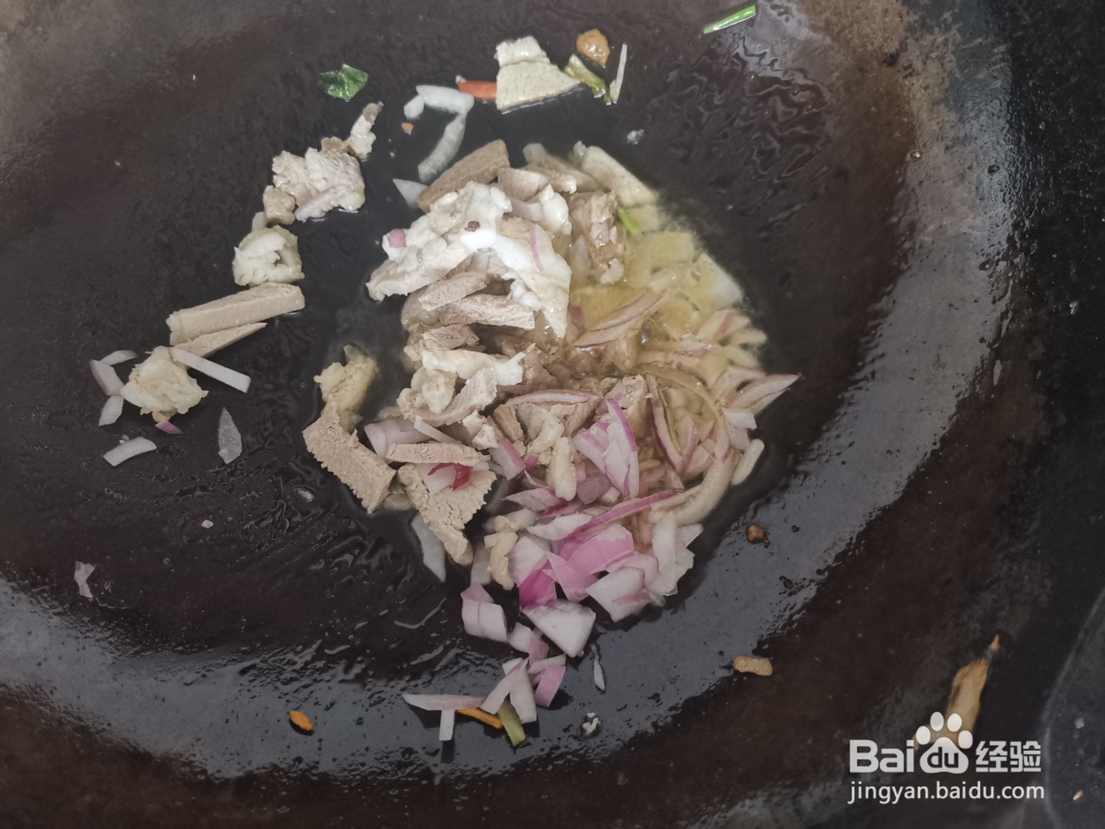 火腿丁炒西葫芦