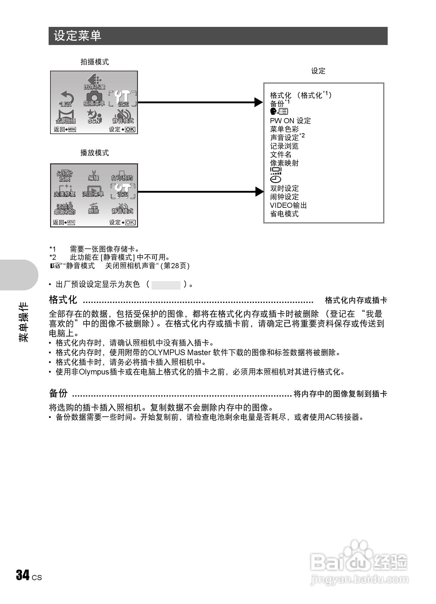 OLYMPUS数码照相机Stulus840U840使用说明书:[4]