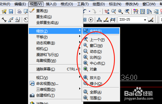 怎样应用CAD的缩放功能
