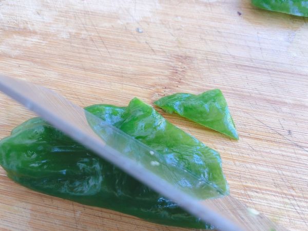 青椒炒山药肉片