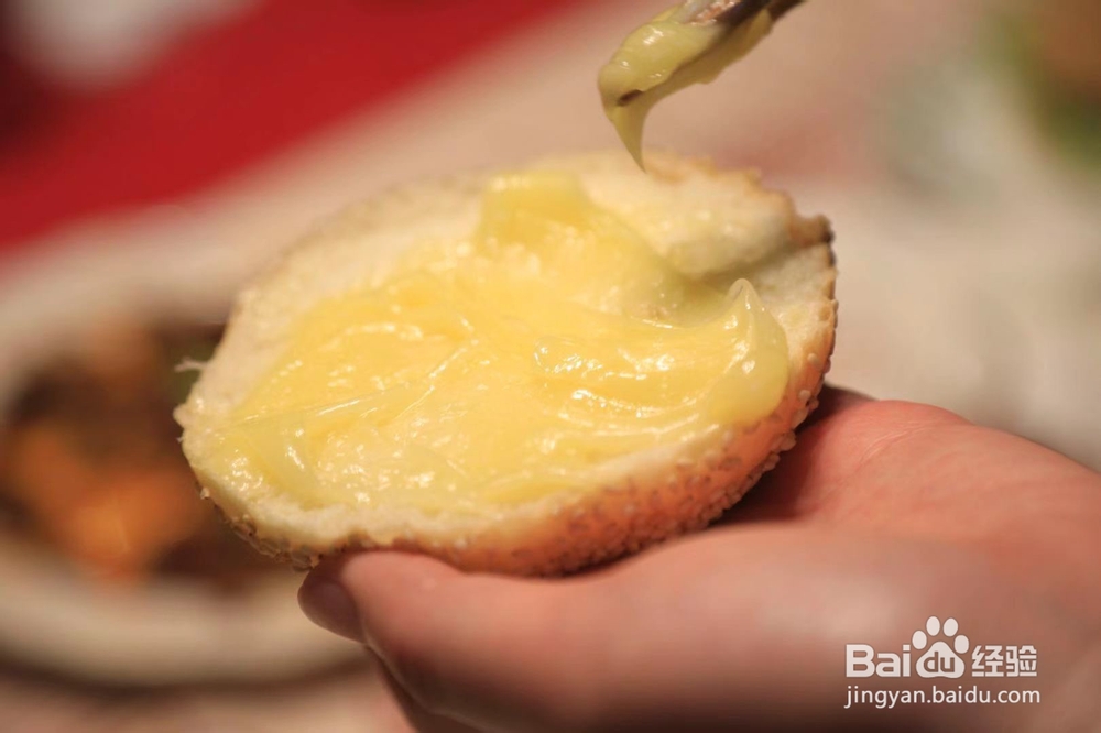 糕点小美汉堡坯的教程