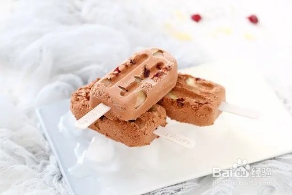 怎么做巧克力干果雪糕