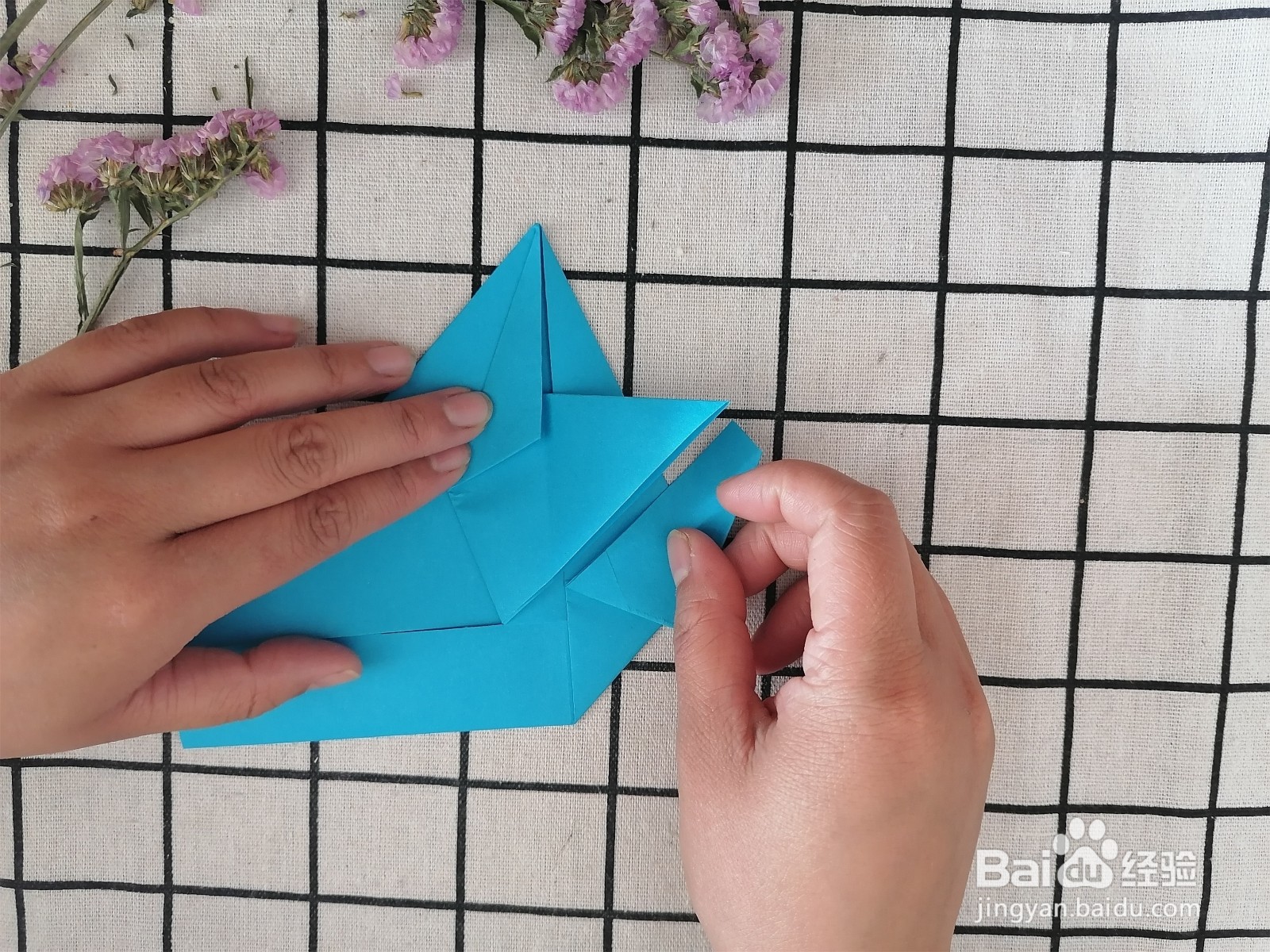 苏47战斗机折纸教程