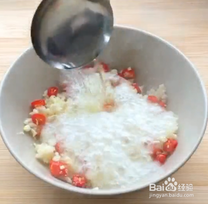 蒜香花甲的做法