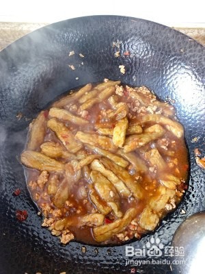 食补养生肉末茄子的做法