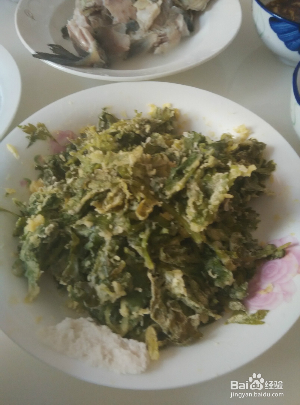 如何用炒菜锅蒸芹菜叶