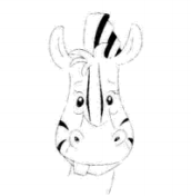 简笔画斑马应该怎么绘画？