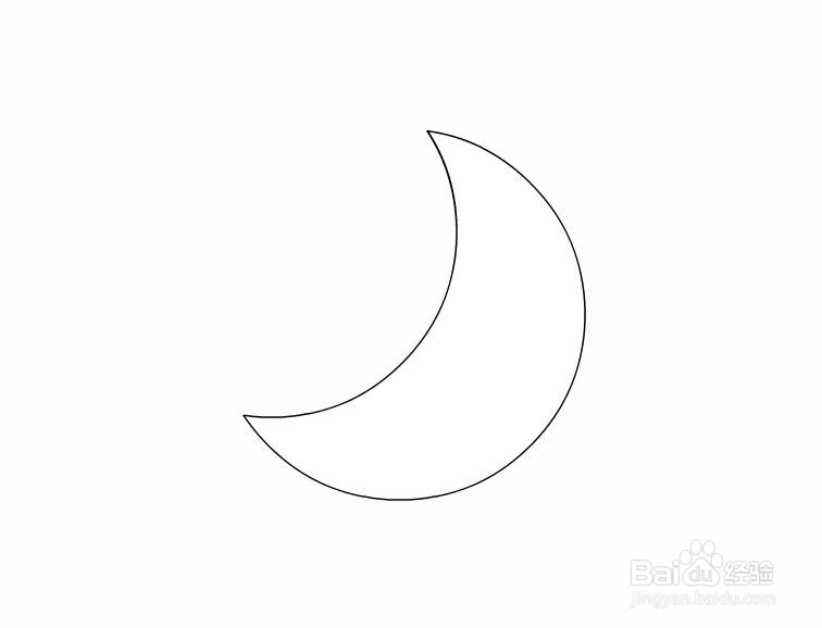 flash如何绘制月亮和星星的场景