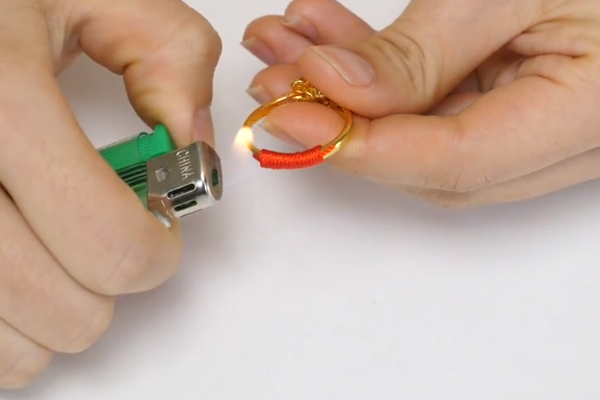 活口戒指怎么绑线