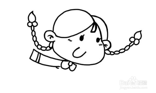 简笔画----跳舞的小女孩怎么画简单好看