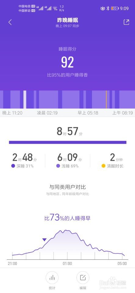 小米手环怎么看睡眠质量