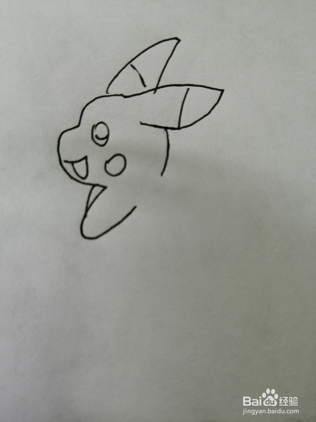 简笔画可爱的皮卡丘怎么画