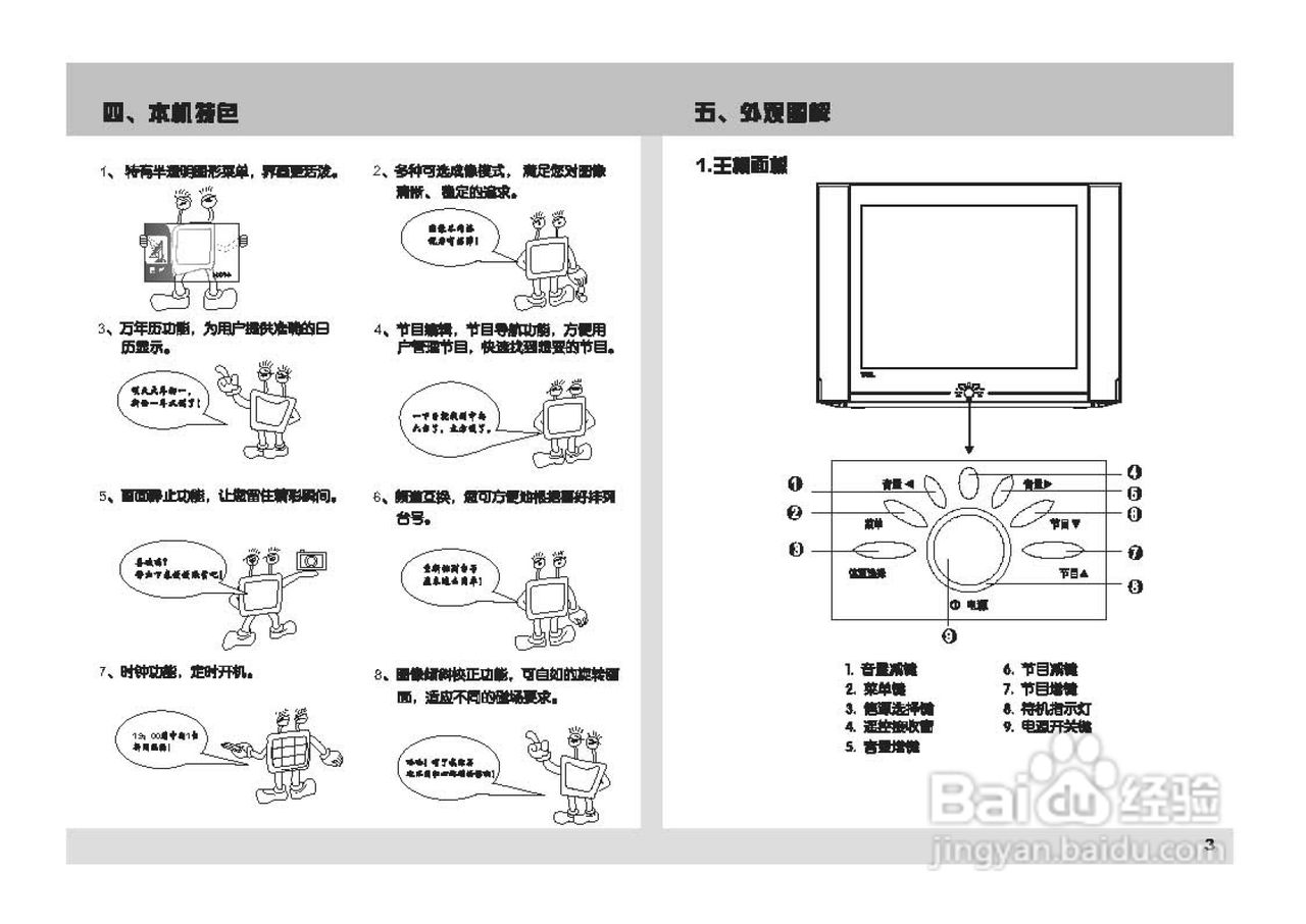 TCL王牌HID29A21彩电使用说明书