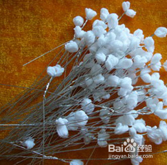 丝网花满天星制作方法