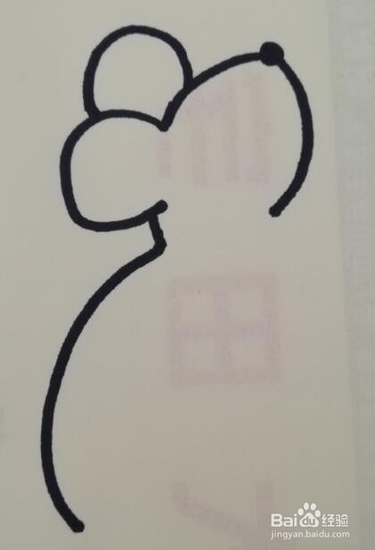 小老鼠的画法 小老鼠的简笔画