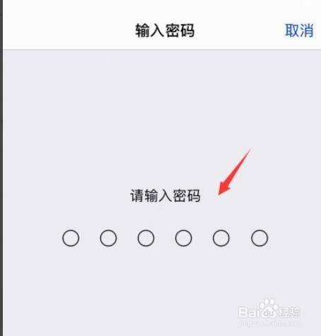 輸入密碼 輸入你的iphone的id密碼.