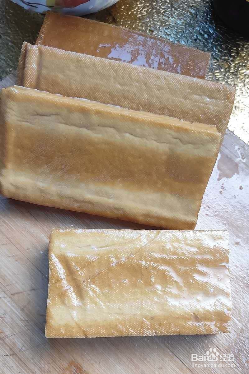 豆干炒辣椒的做法