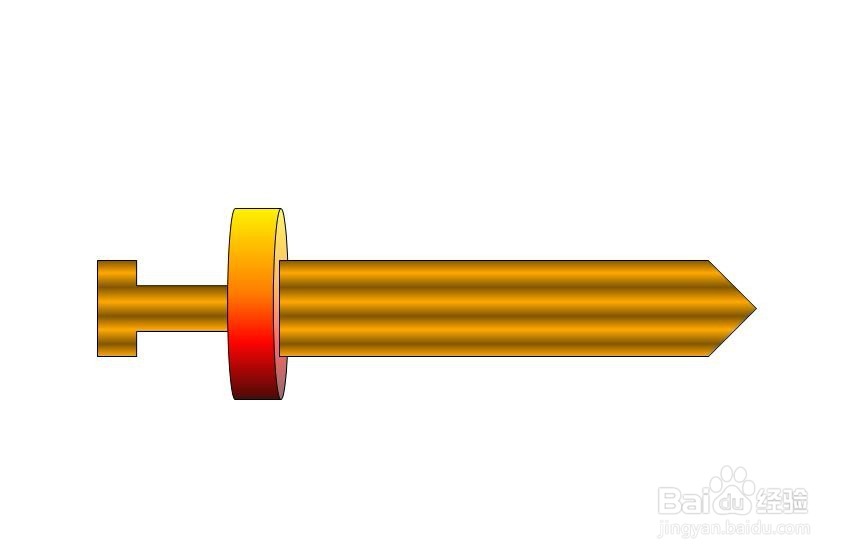 PowerPoint2007中制作刀剑划过的效果