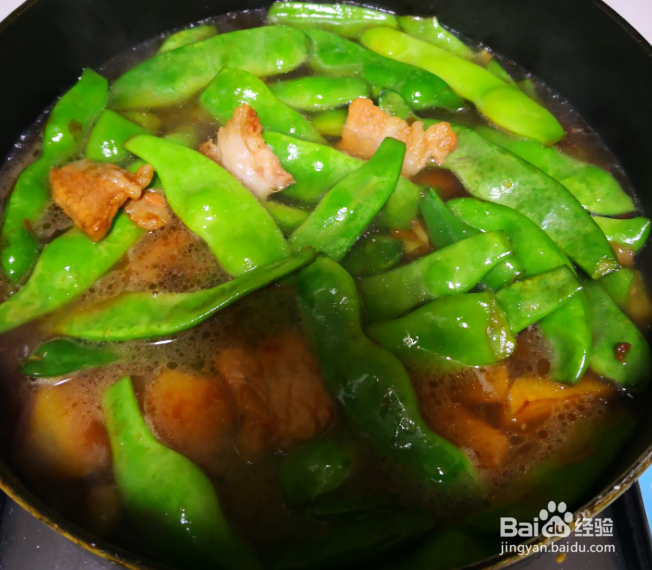 教你做排骨肉炖豆角
