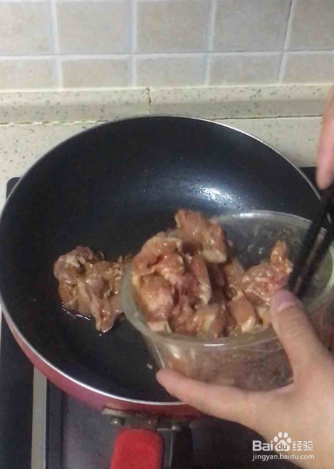 油茶籽油炒鸡的做法