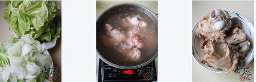 北方冬季最具代表性的大锅炖菜—豆腐猪血熬白菜