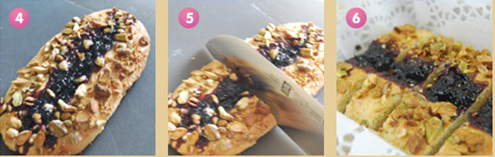 坚果果酱乳酪饼