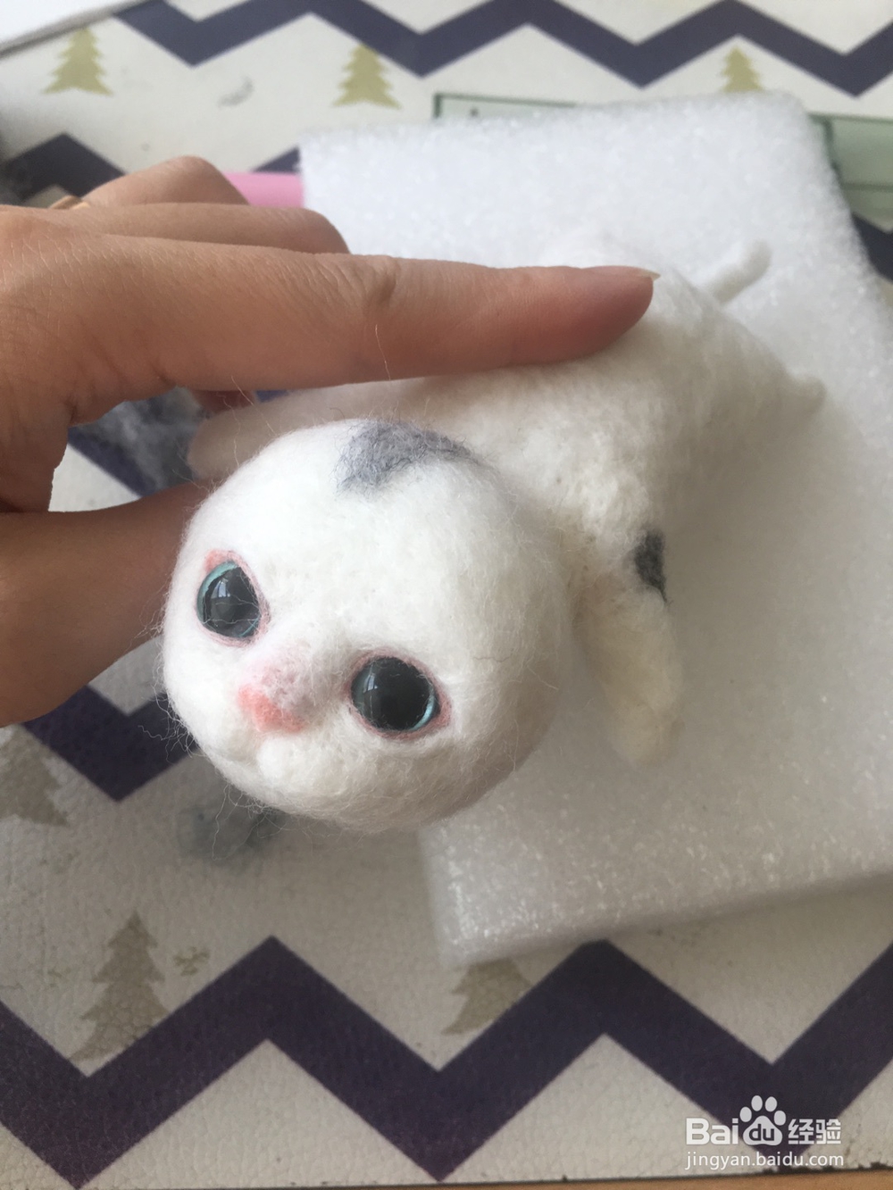 手工制作小猫儿童包