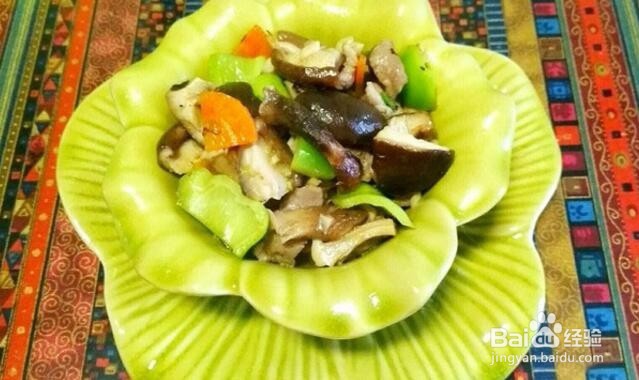 香炒香菇的最好吃的做法